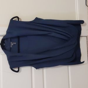Vince Camuto Navy Blouse